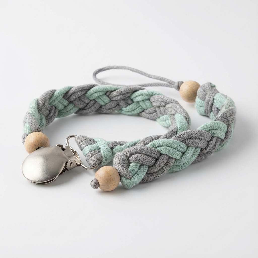 Schnullerband mit Clip