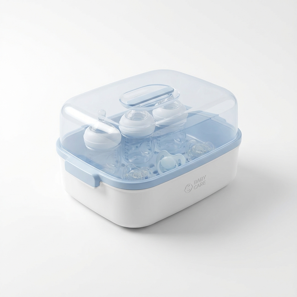 Sterilisierbox für Mikrowelle